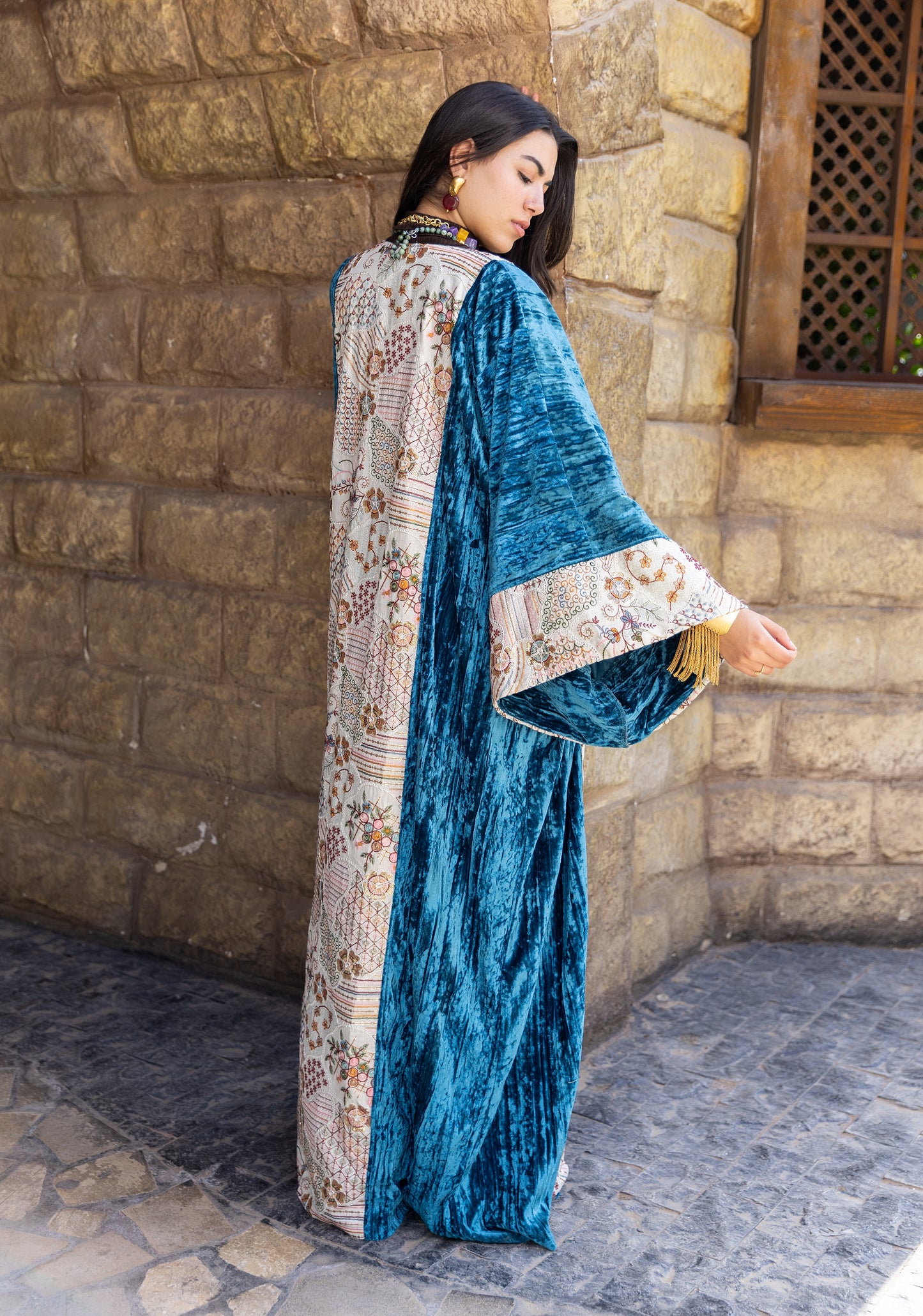Sapphire Nomad Kaftan