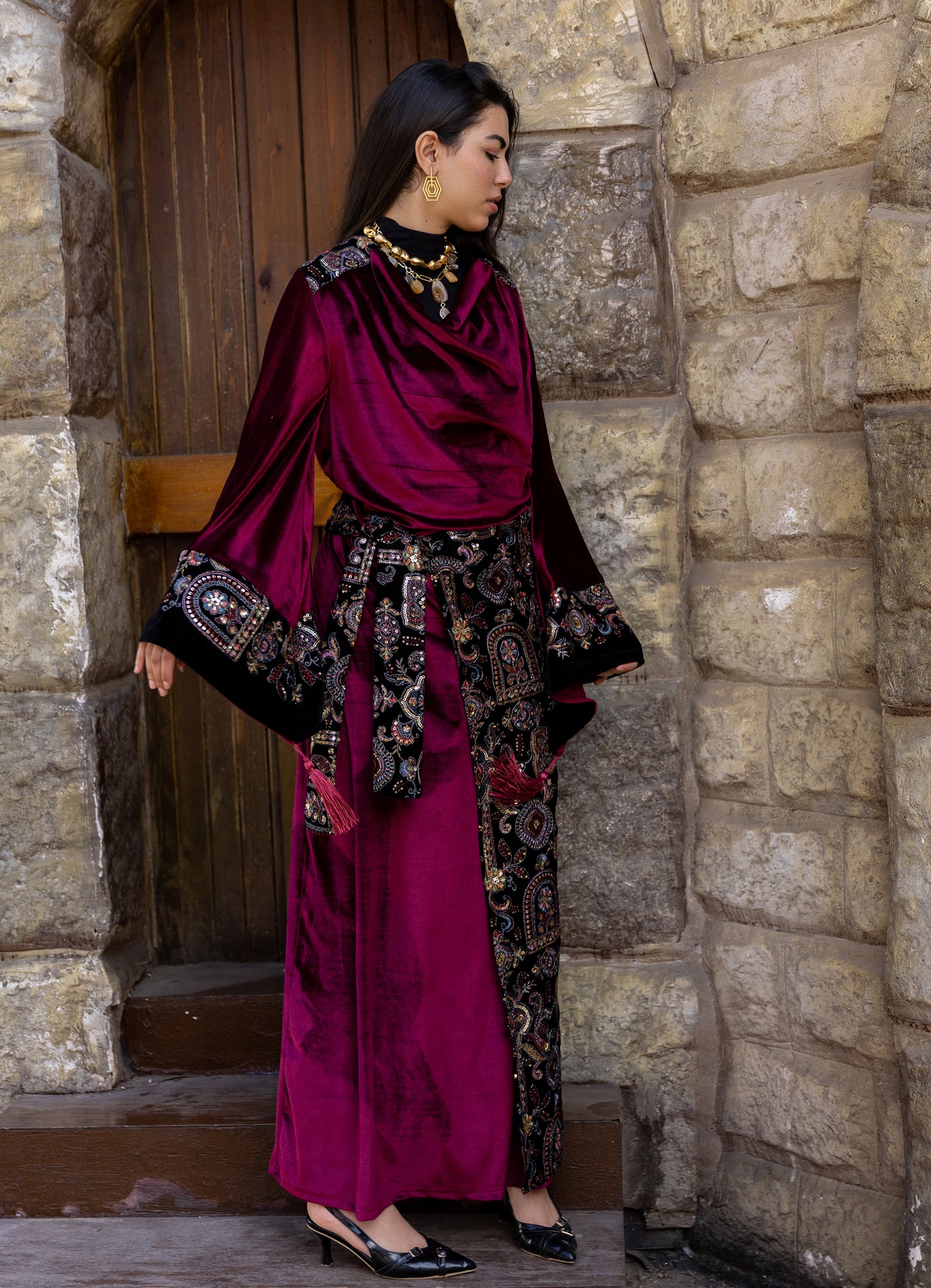 Sash & Story Kaftan