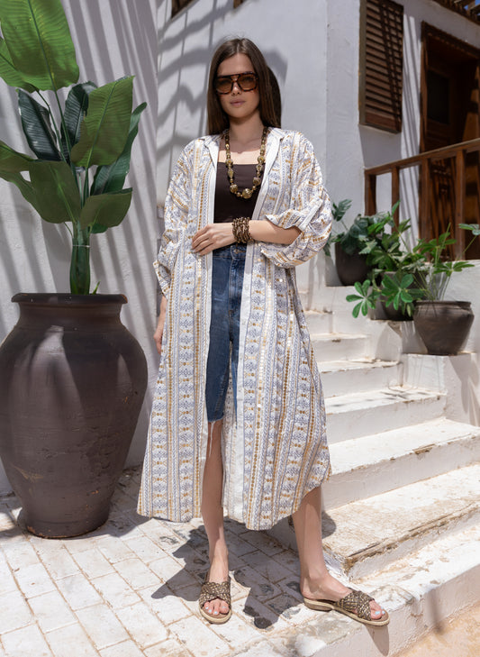 Azure Drift Dress