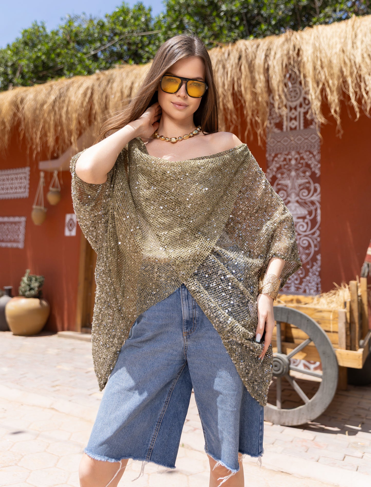 Aurora Veil Knit