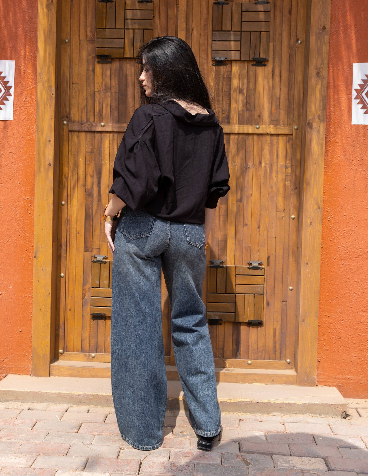 Noir Muse Blouse