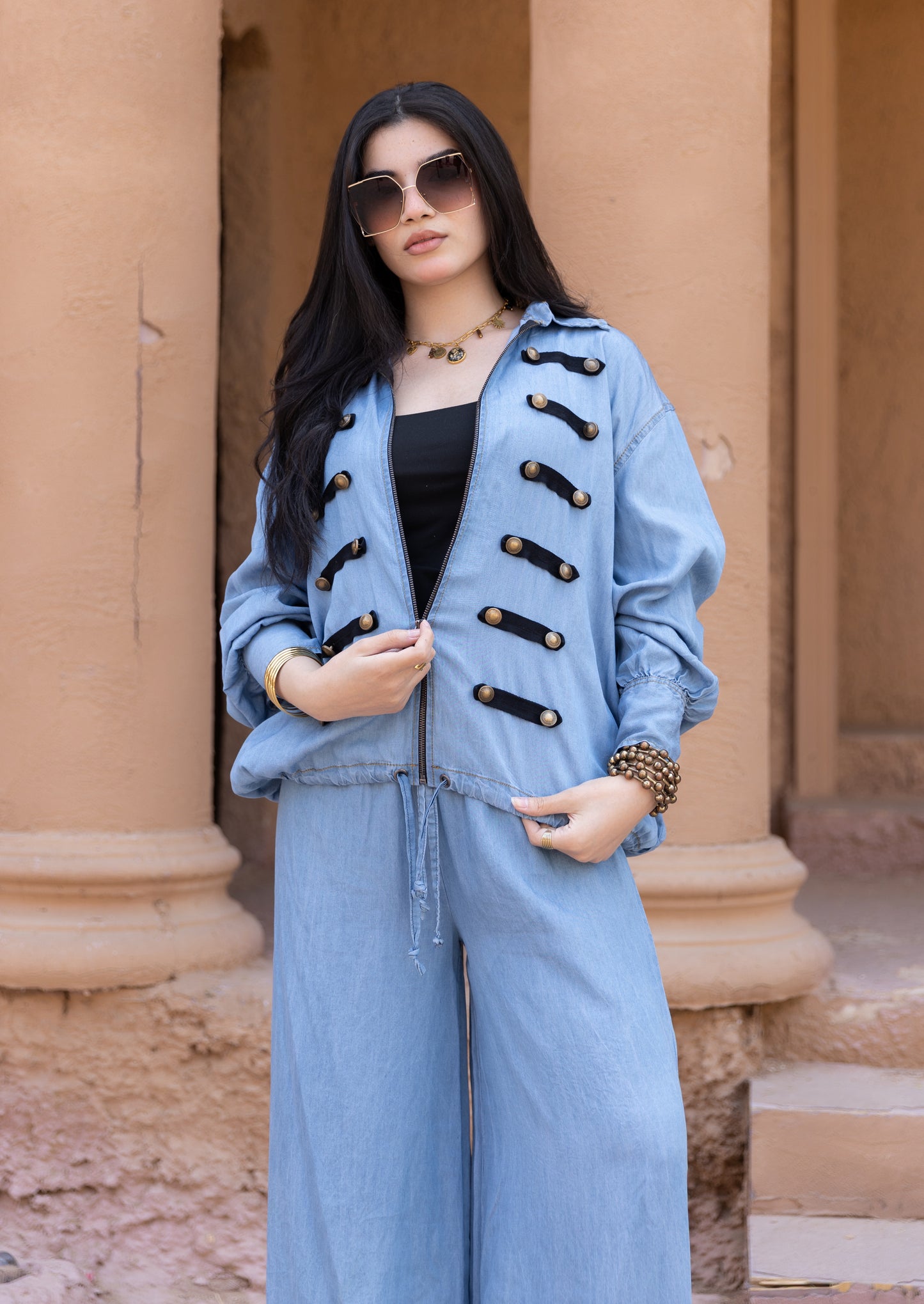 Denim Voyage Ensemble