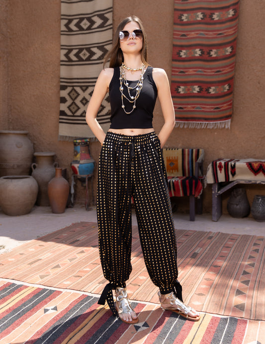 Golden Drift Pants