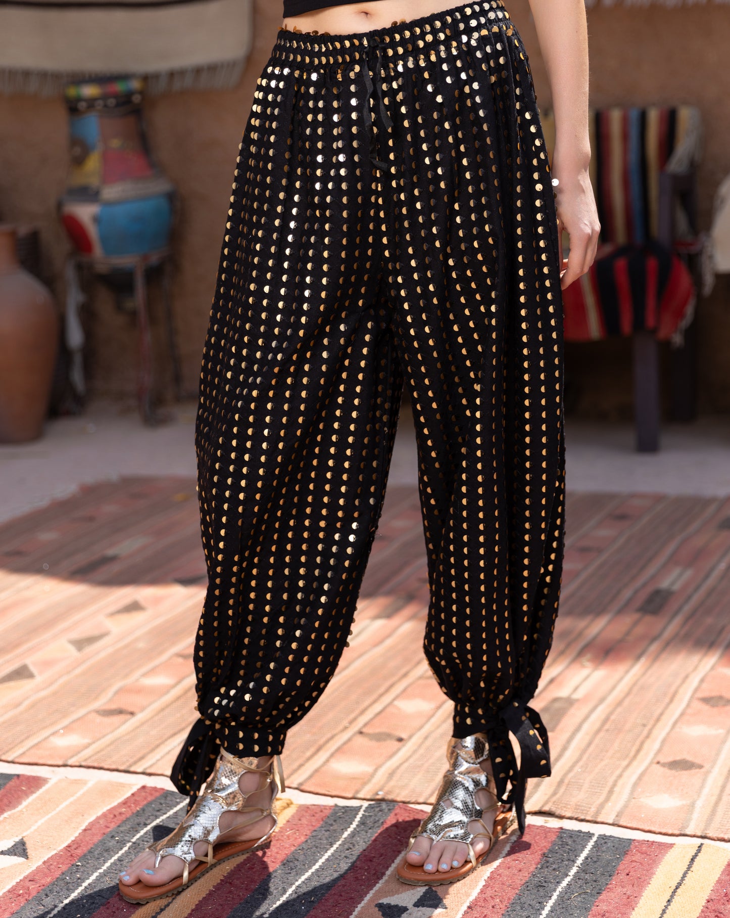 Golden Drift Pants