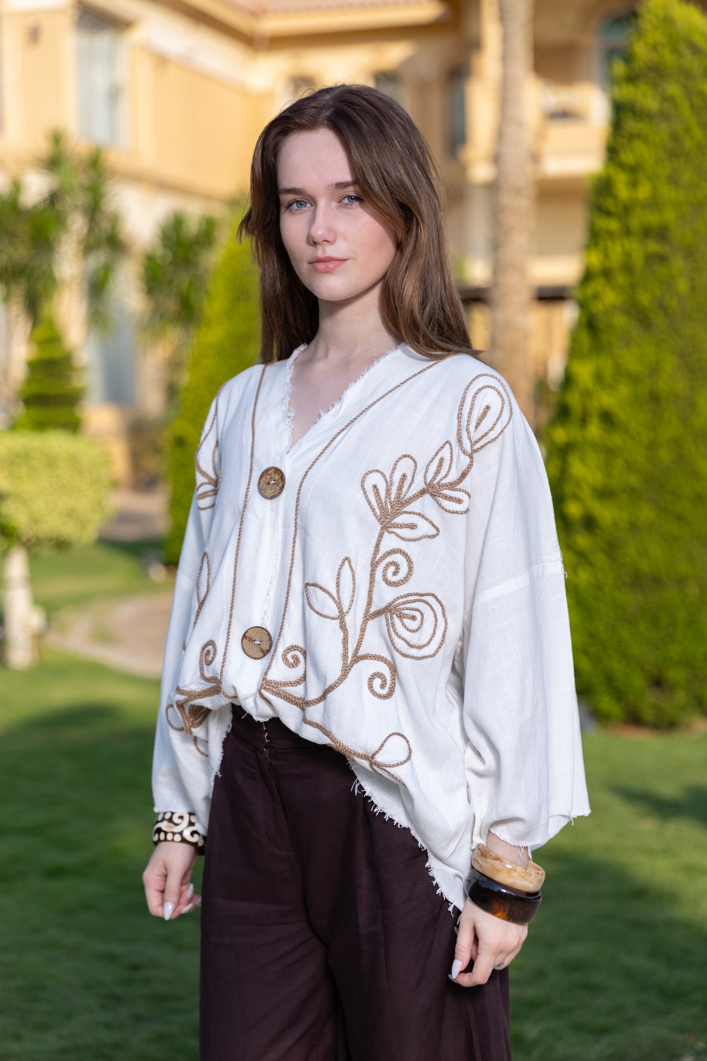 Sahara Bloom Blouse