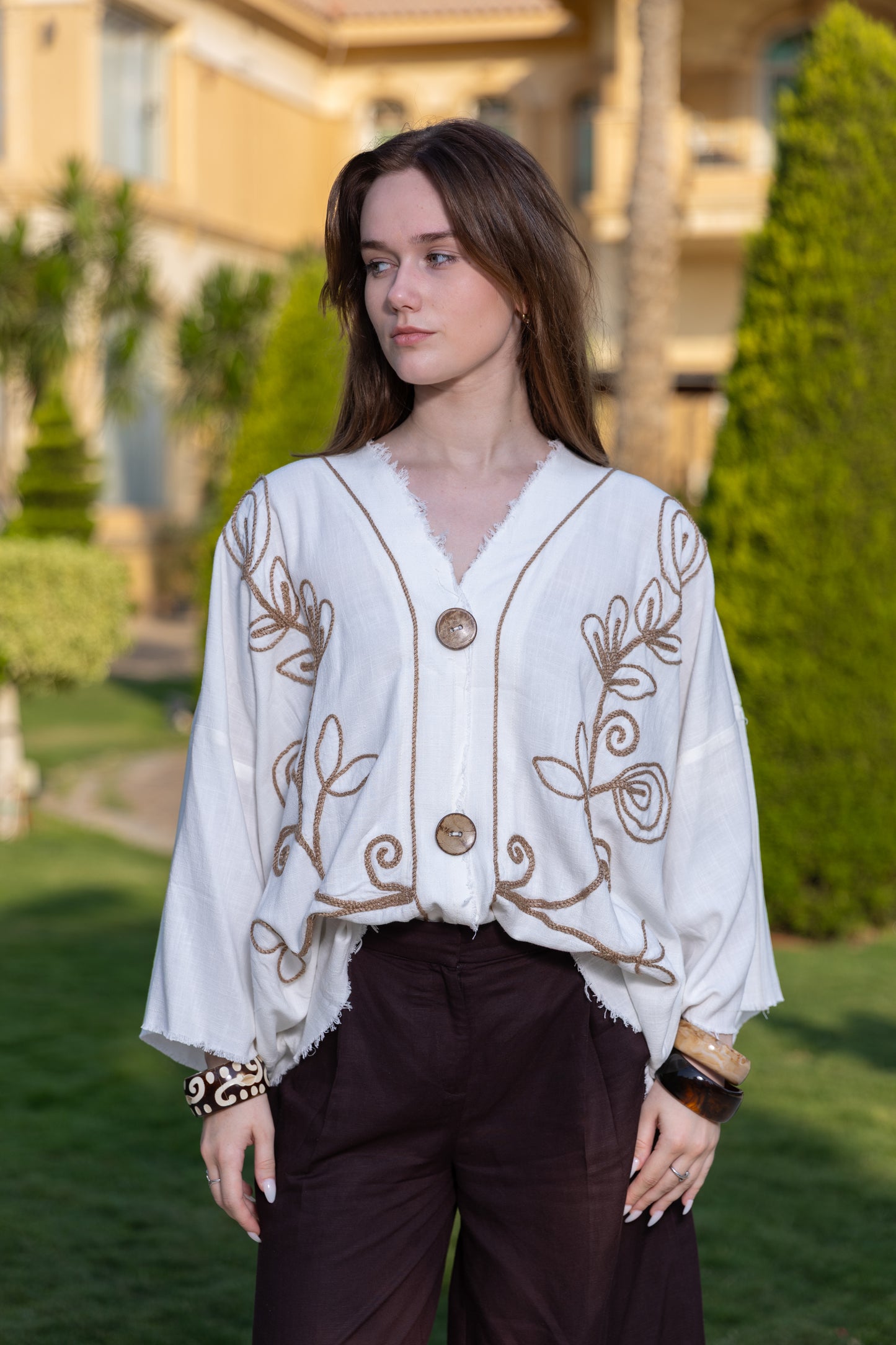 Sahara Bloom Blouse