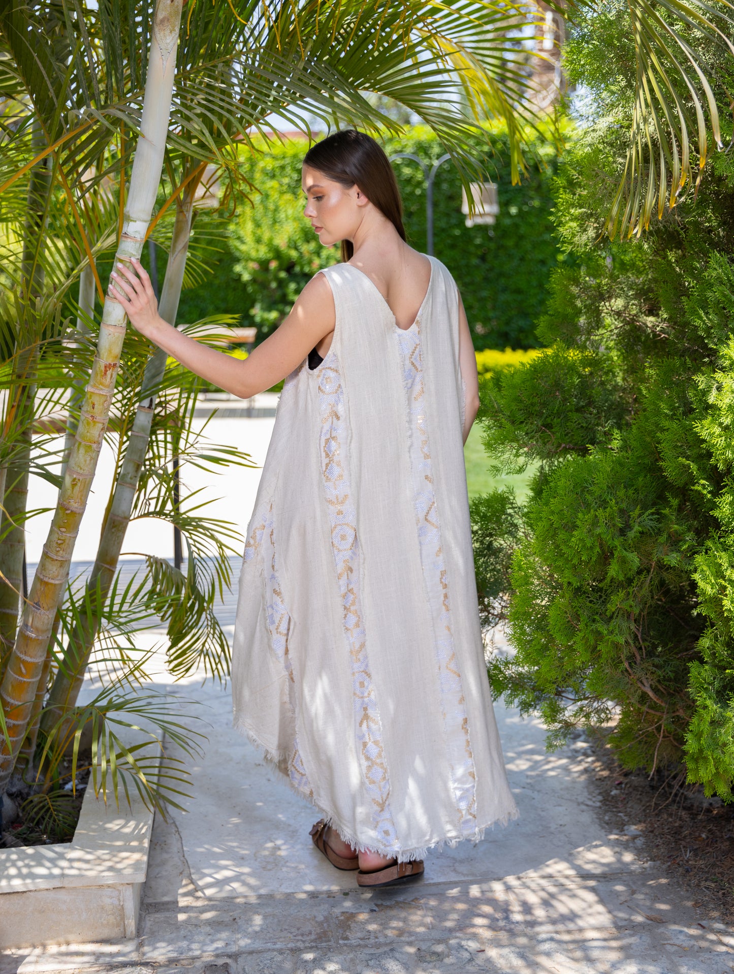 Sahara Embroidered Maxi Dress