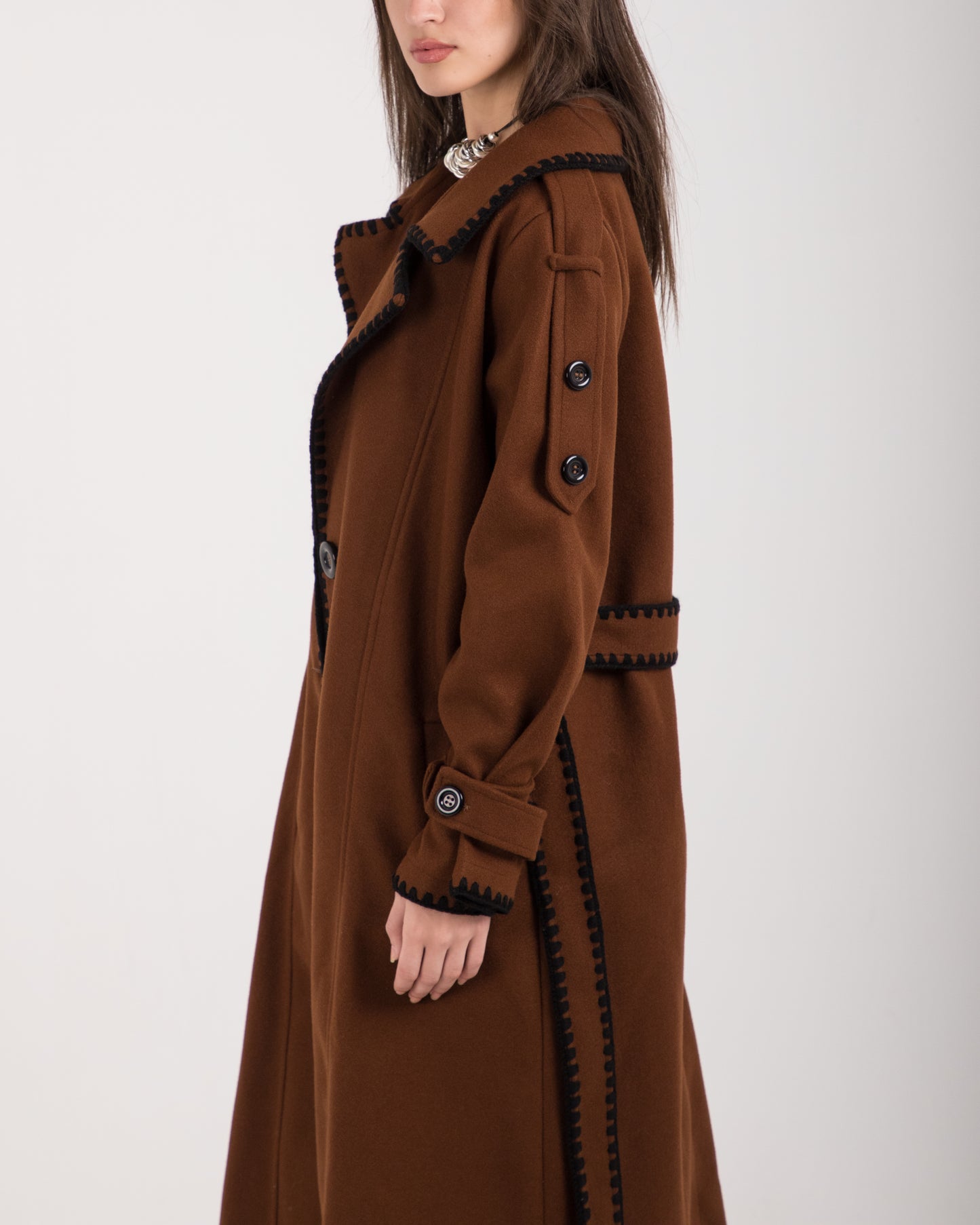 Mocha Stitch Coat