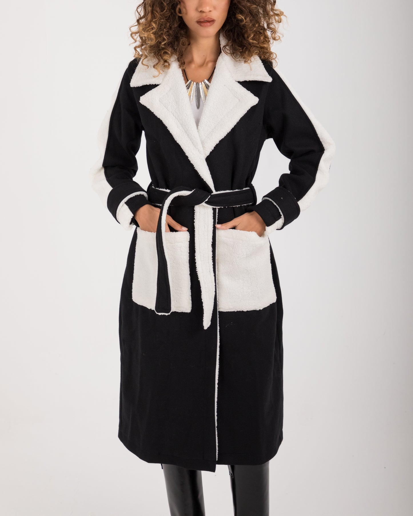 Ivory Noir Coat