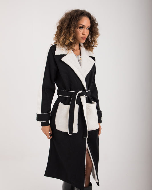 Ivory Noir Coat